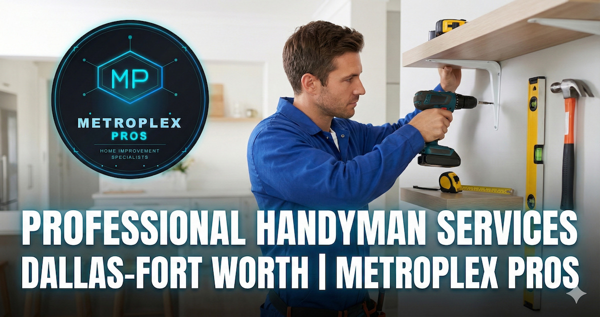Professional Handyman Services in Dallas-Fort Worth