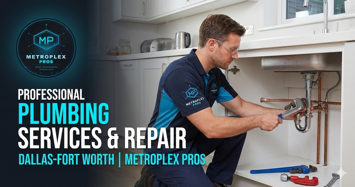 Professional Plumbing Services in Dallas-Fort Worth