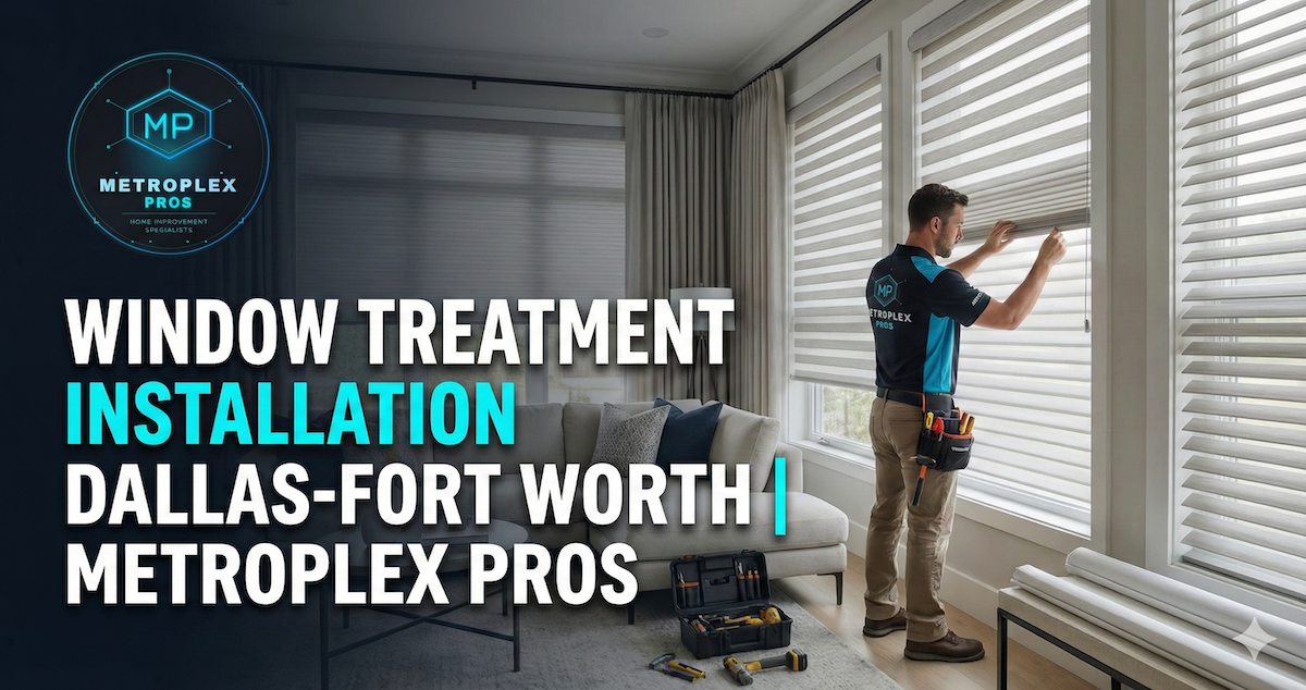Professional Window Treatment Installation